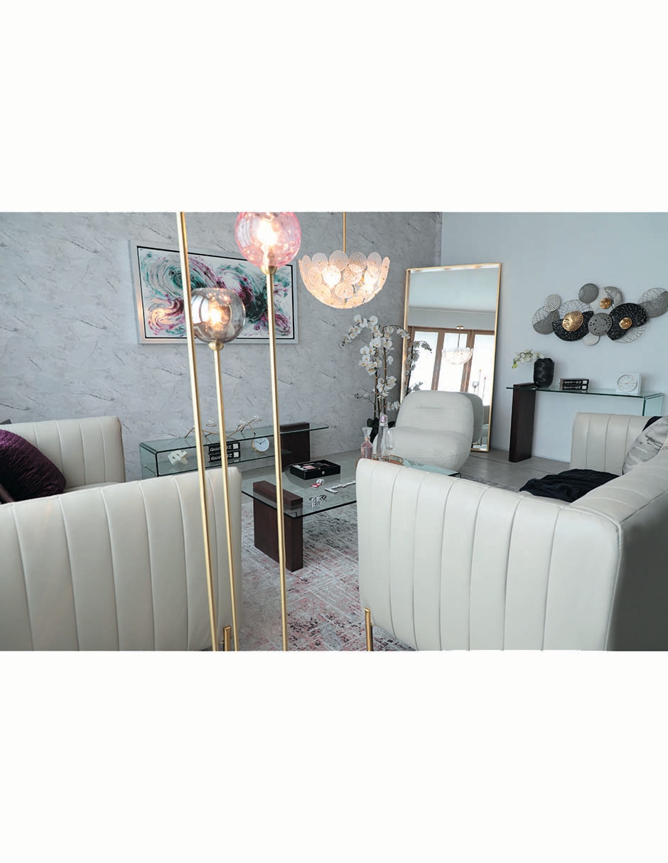 Mueble de tv Sophia de vidrio 5