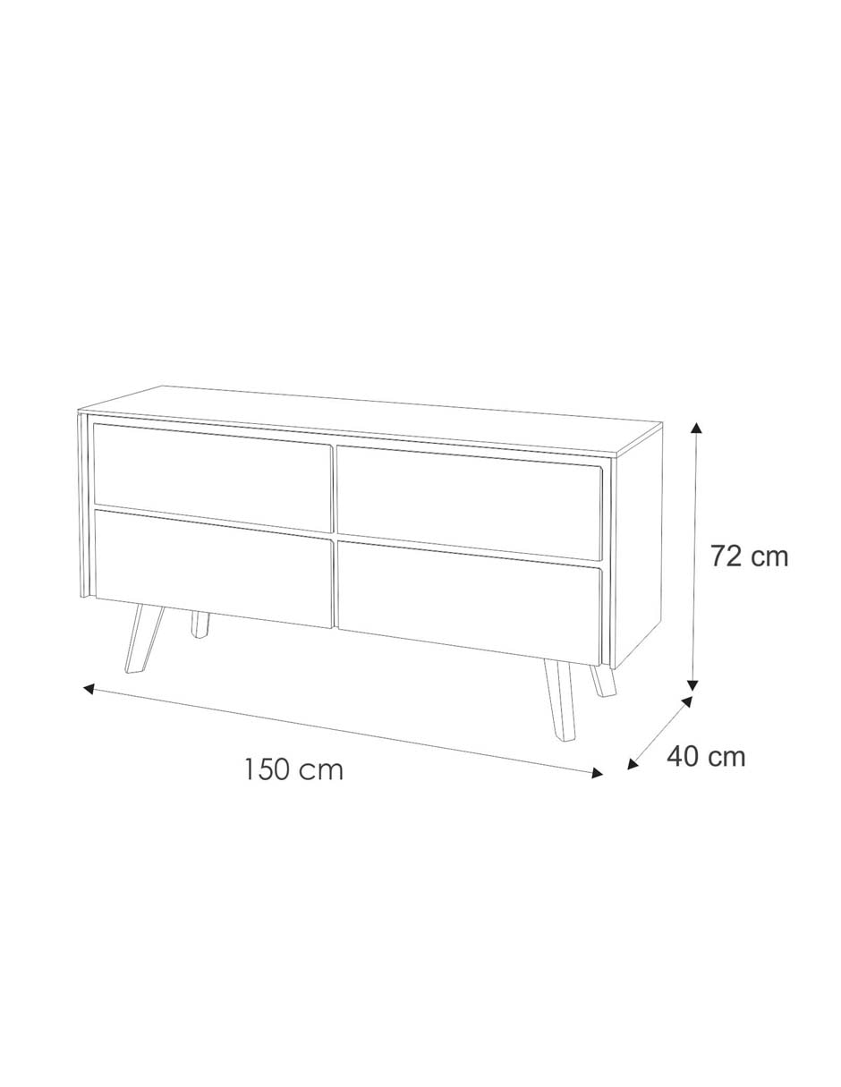 Cómoda Bose de madera 9