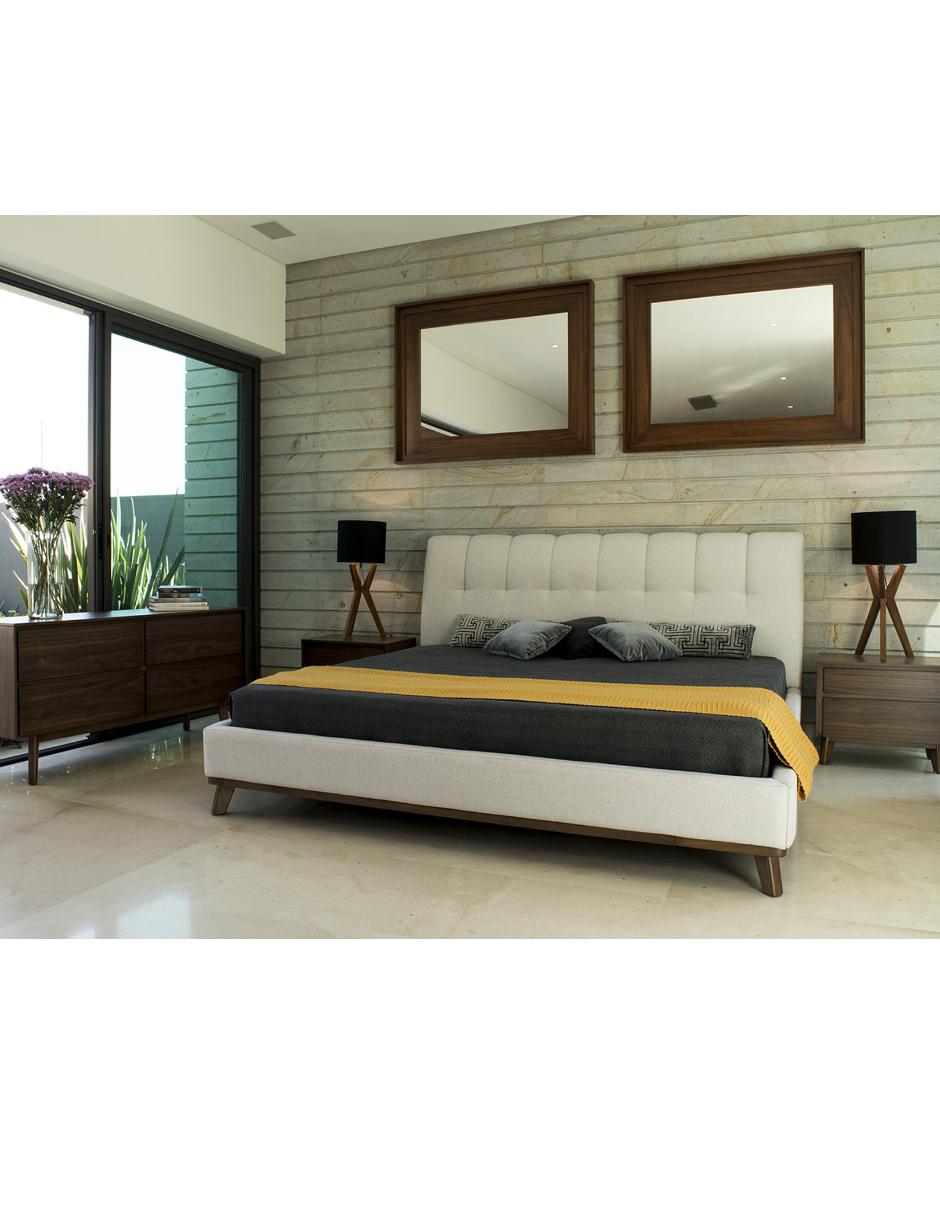 CAMA BOSE POLIÉSTER, KS, MARFIL