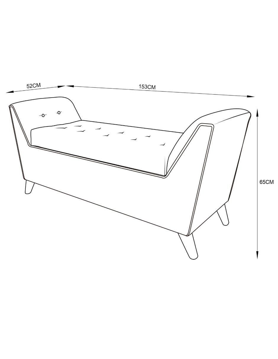 PIE DE CAMA BRISTOL POLI, GRIS OBSCURO