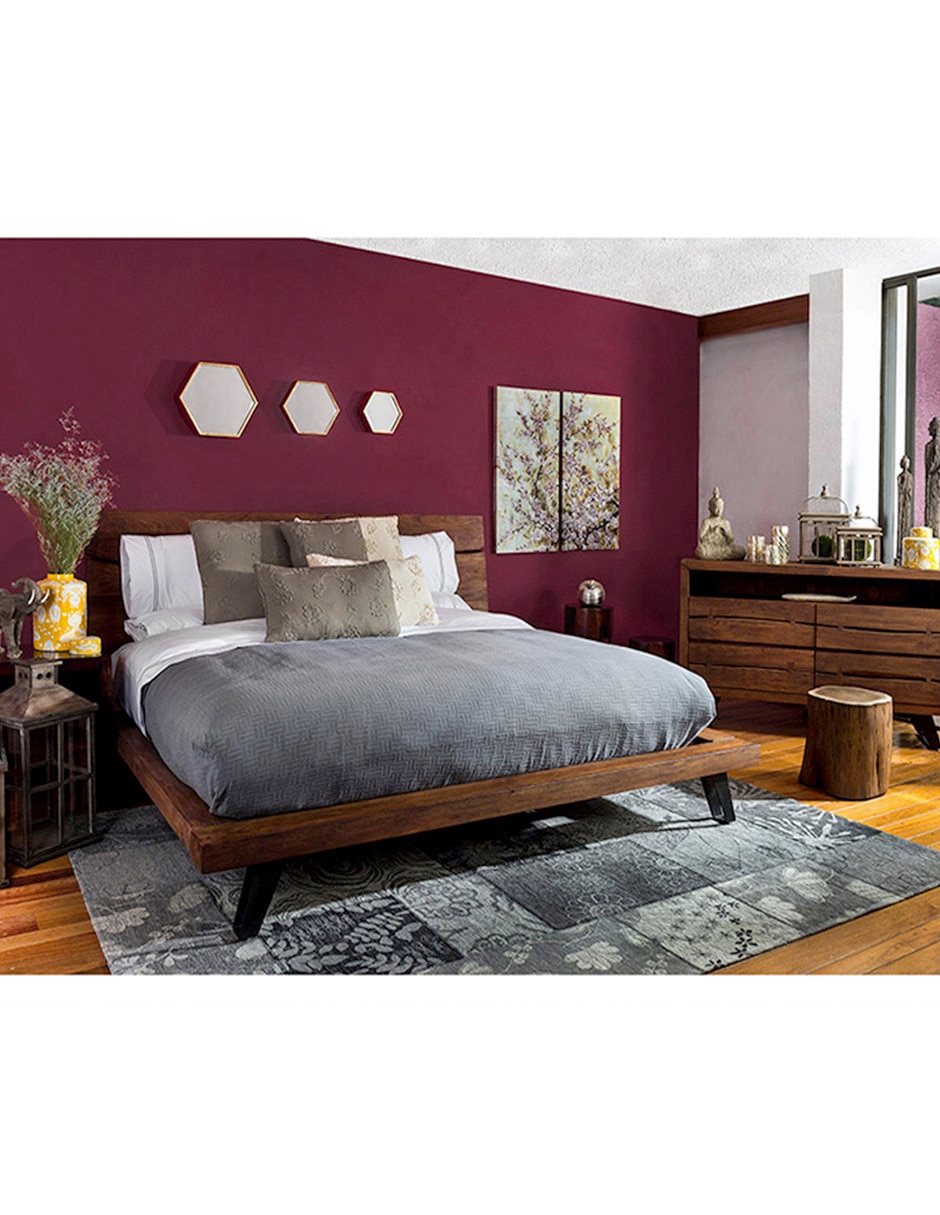 Cama Acasia Grove de madera acacia king size 9