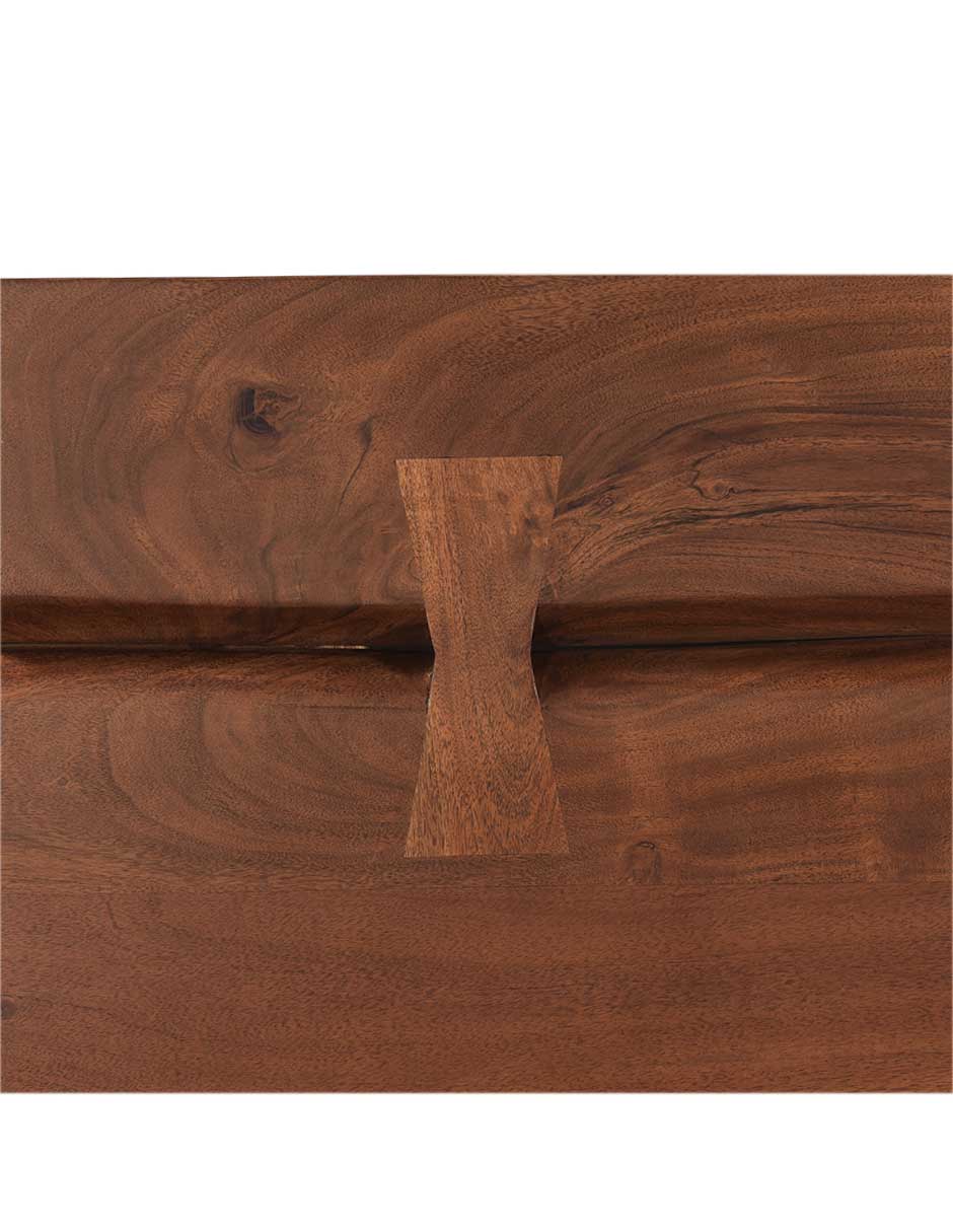Cama Acasia Grove de madera acacia king size 6