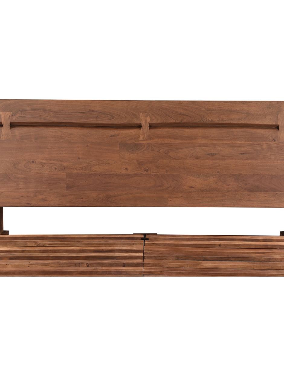 Cama Acasia Grove de madera acacia king size 7