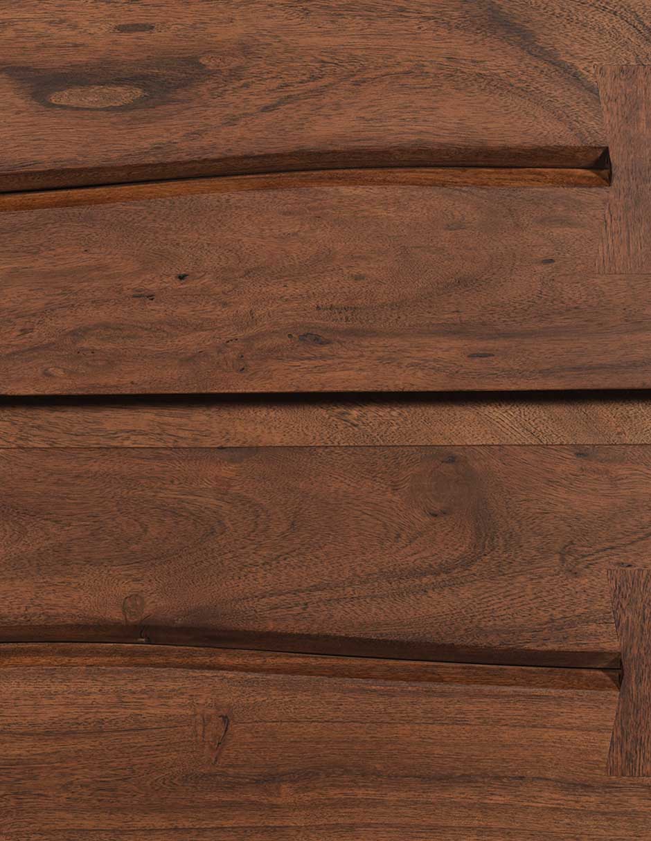 Cómoda Nature Line de madera acacia 7