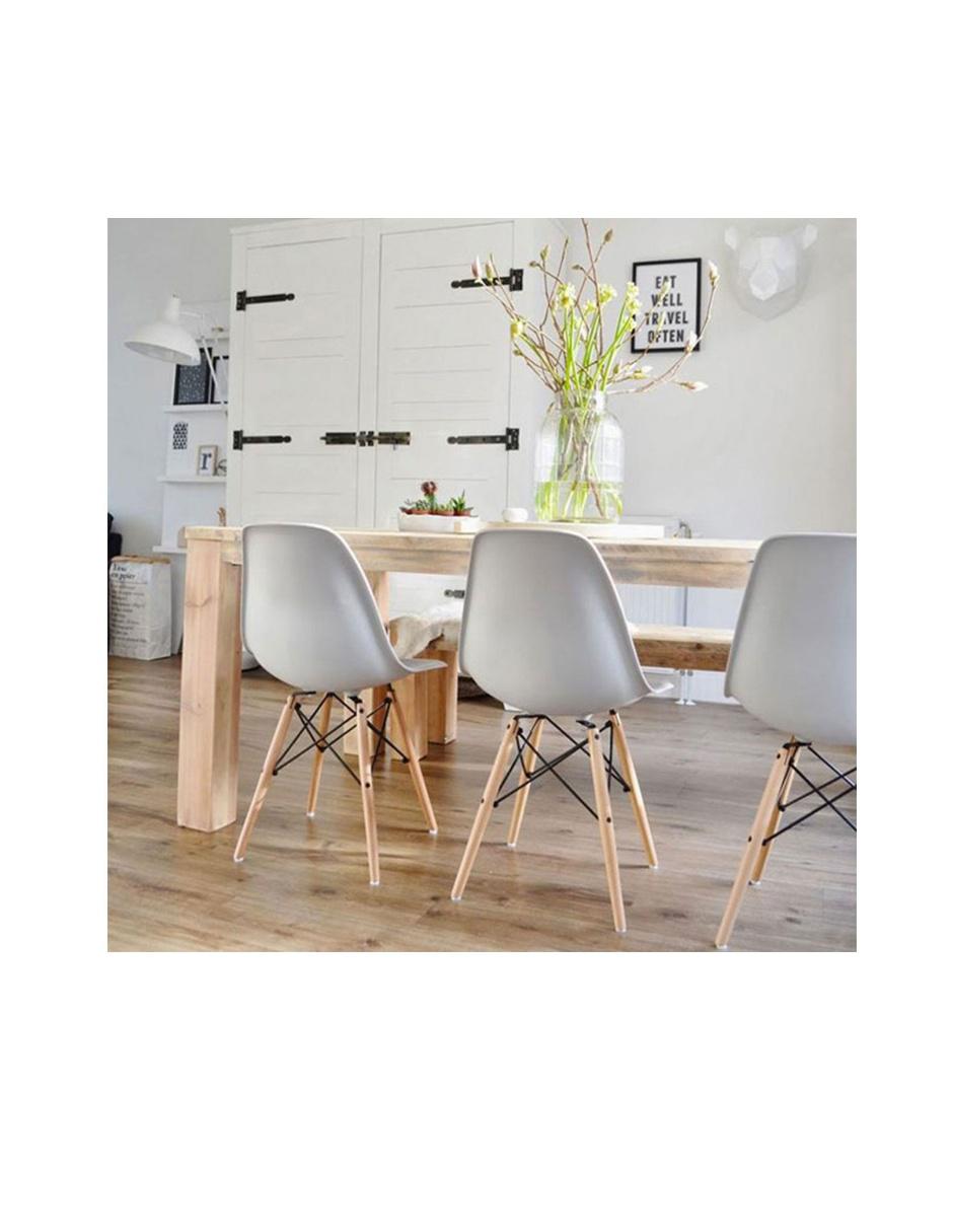 Silla Eames Lottus de plástico 7