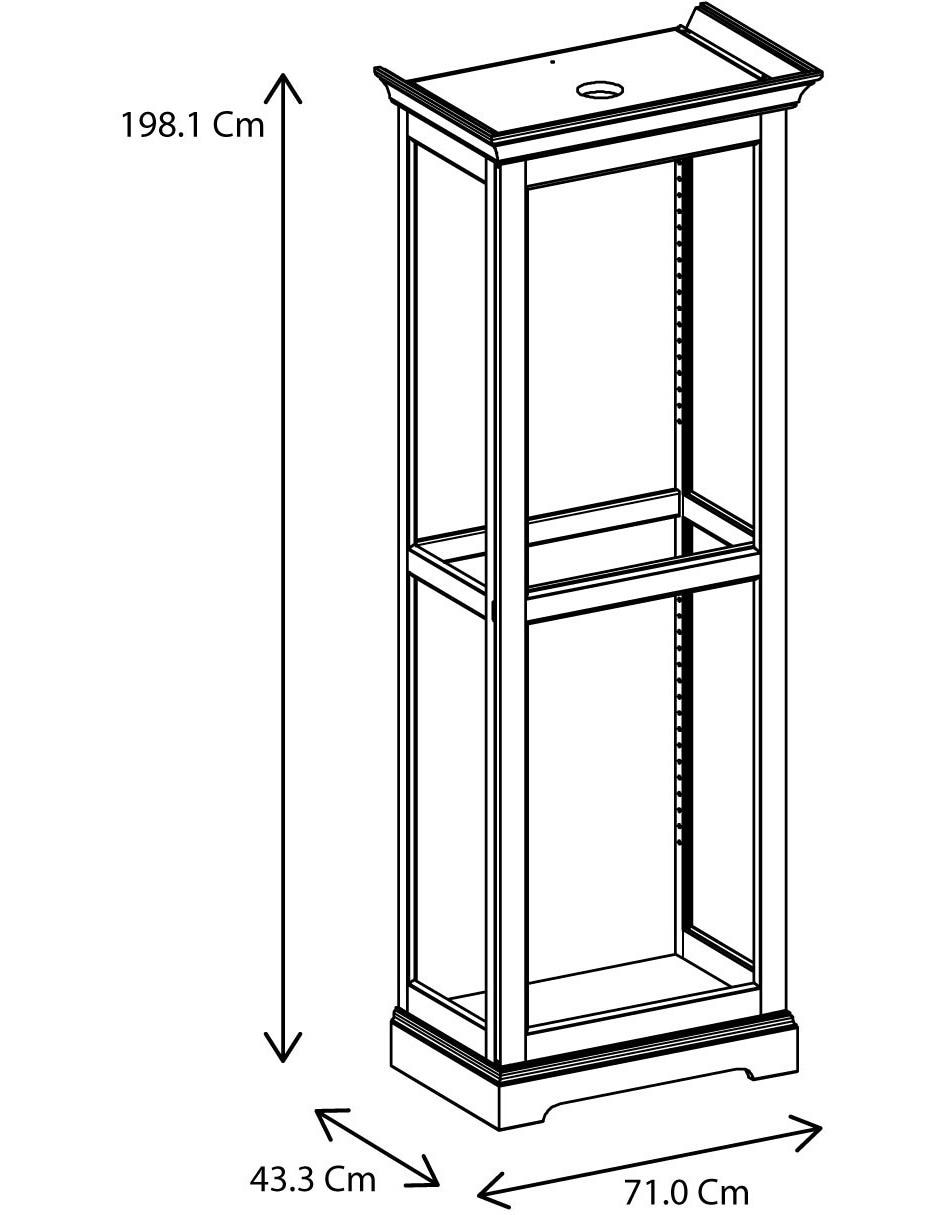 Vitrina de madera abedul 2