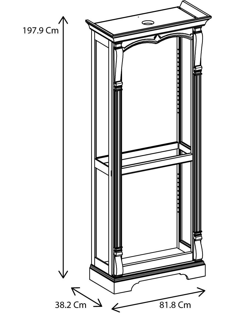 Vitrina de madera abedul 2