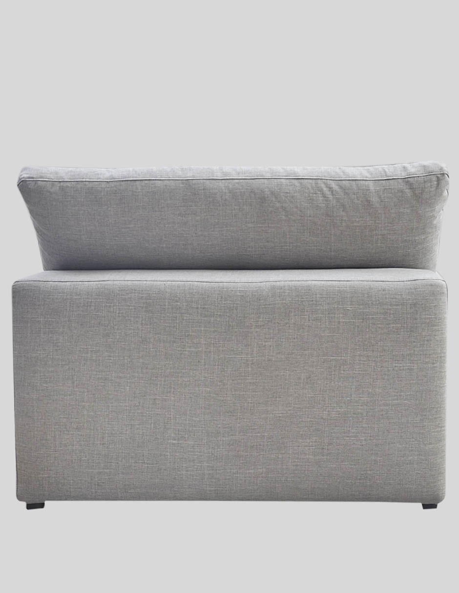 SOFÁ MÓDULO CENTRAL BRUNA MED, M, GRIS