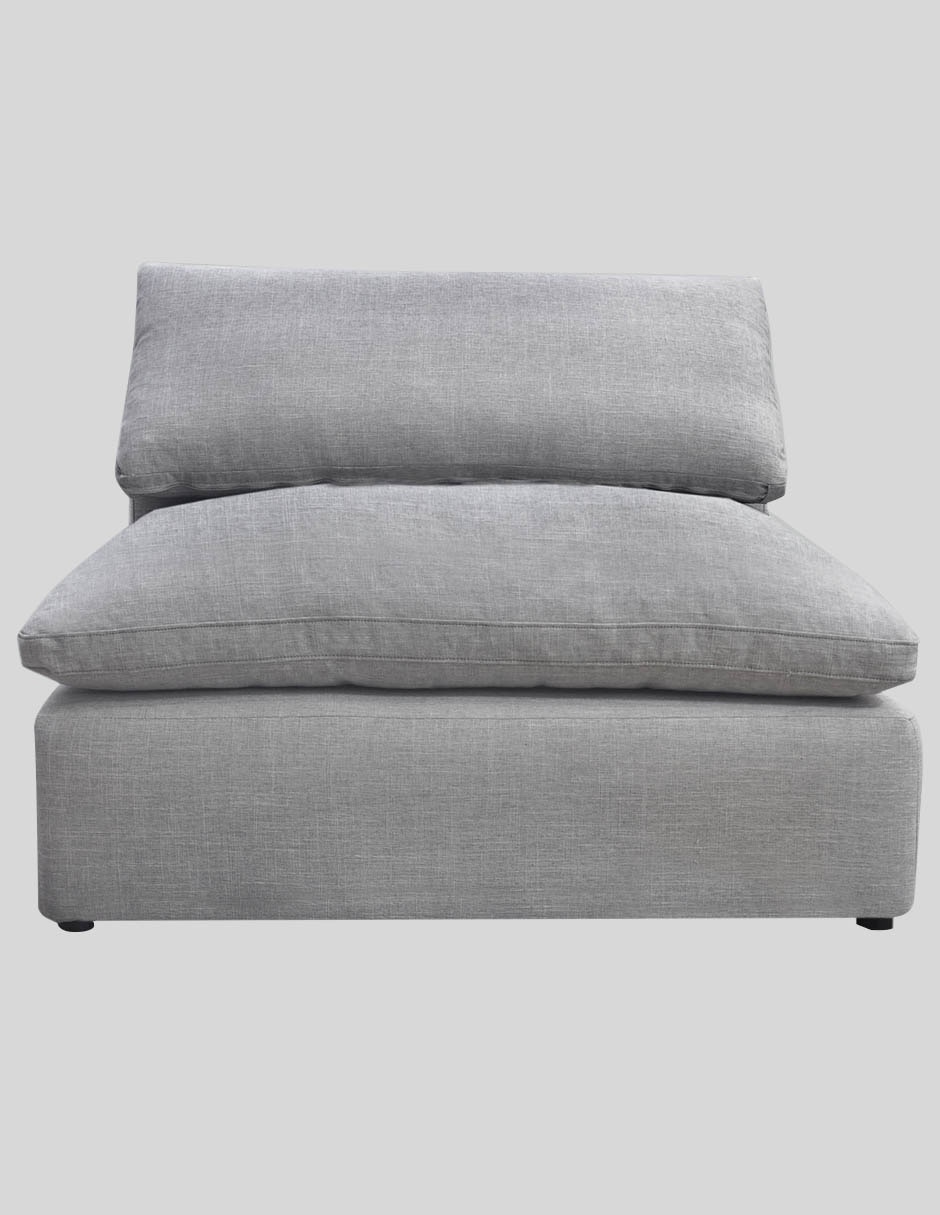 SOFÁ MÓDULO CENTRAL BRUNA MED, M, GRIS