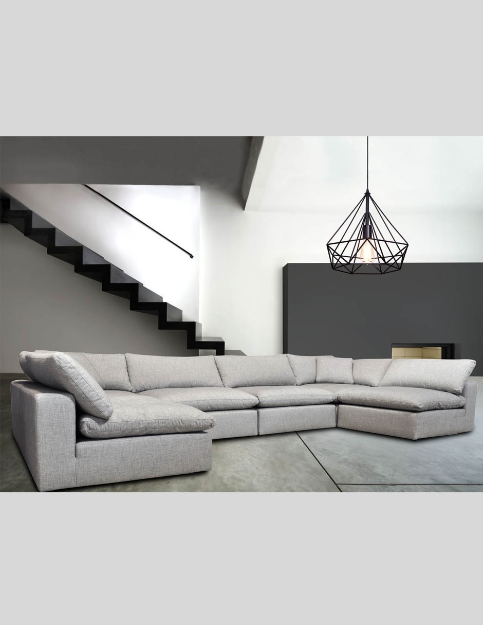 SOFÁ MÓDULO CENTRAL BRUNA MED, M, GRIS