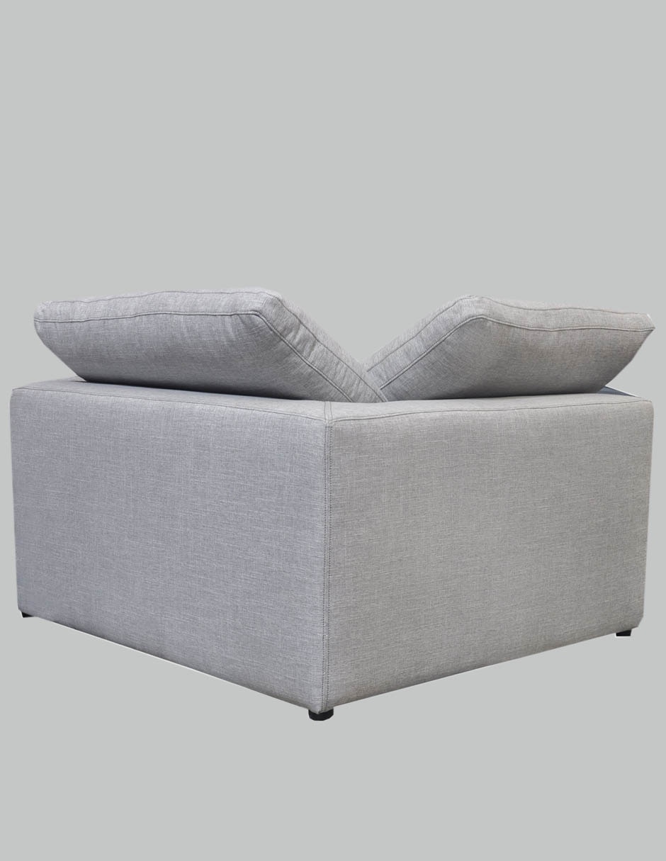 SOFÁ MÓDULO ESQUINERO BRUNA M, M, GRIS