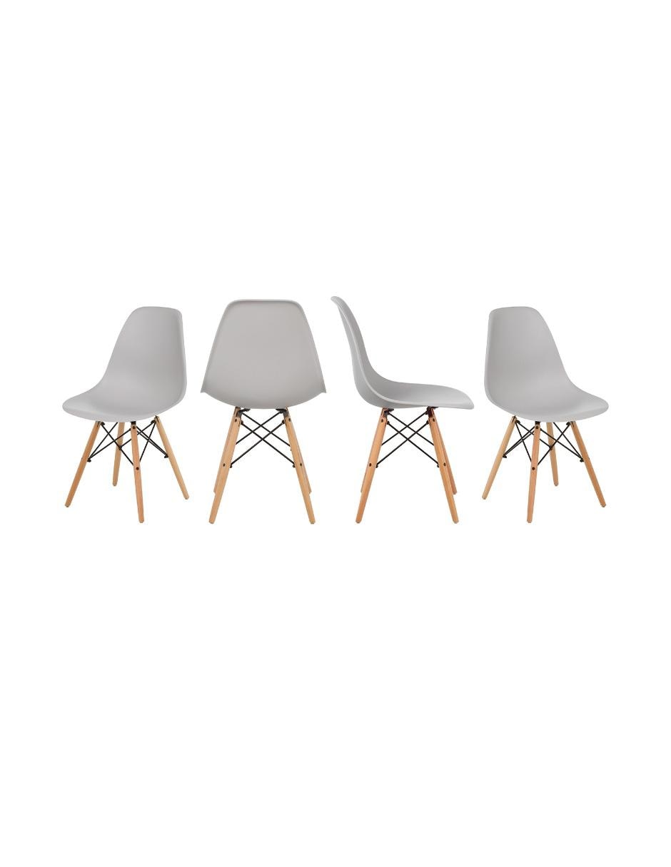 Set de sillas Mundo In Oslo Trendy blanca