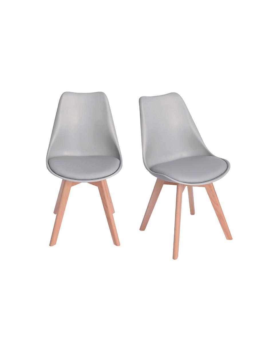 Set de 2 Sillas Mundo In Frankfurt gris