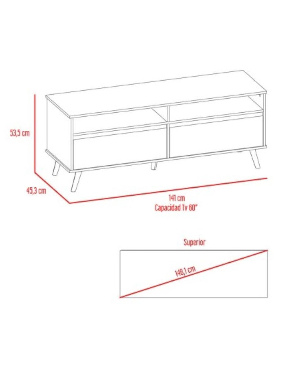 Mueble de tv de melamina 4