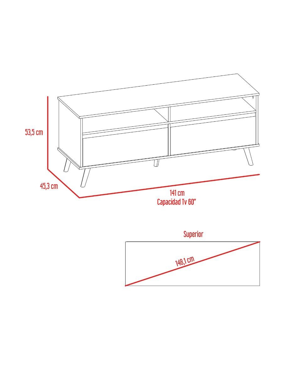 Mueble de tv de melamina 5
