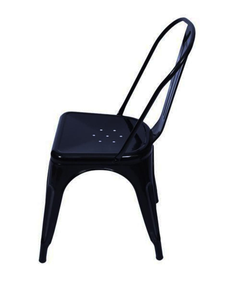 Silla 4 piezas Gante de metal 3