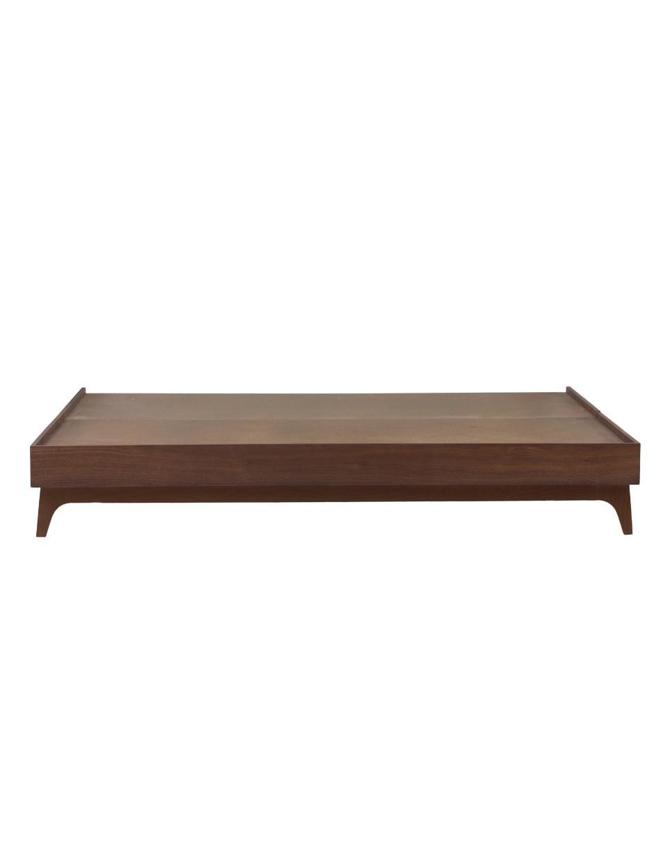 Base para cama Mezzo de madera álamo Base para cama Mezzo de madera álamo