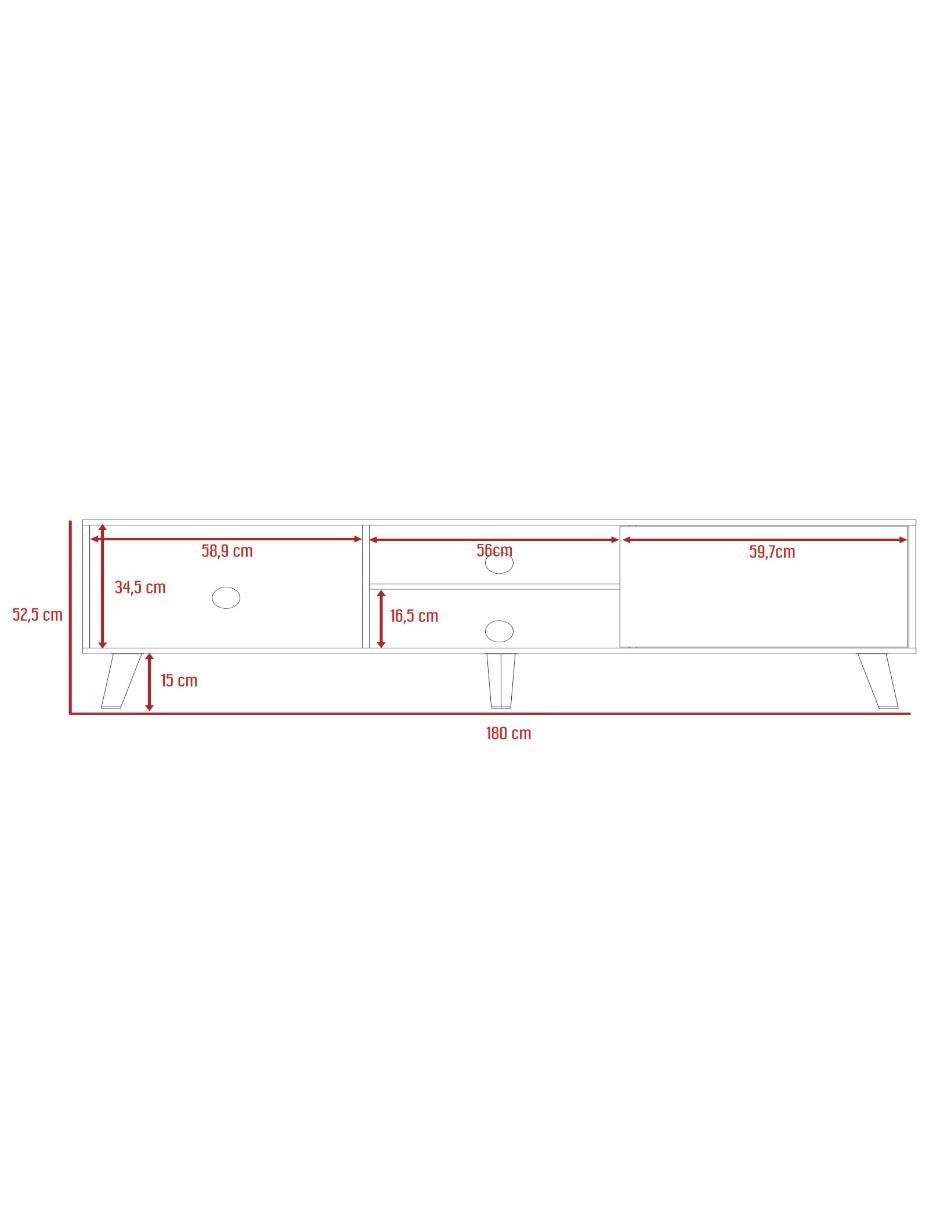 Mueble de tv de 4
