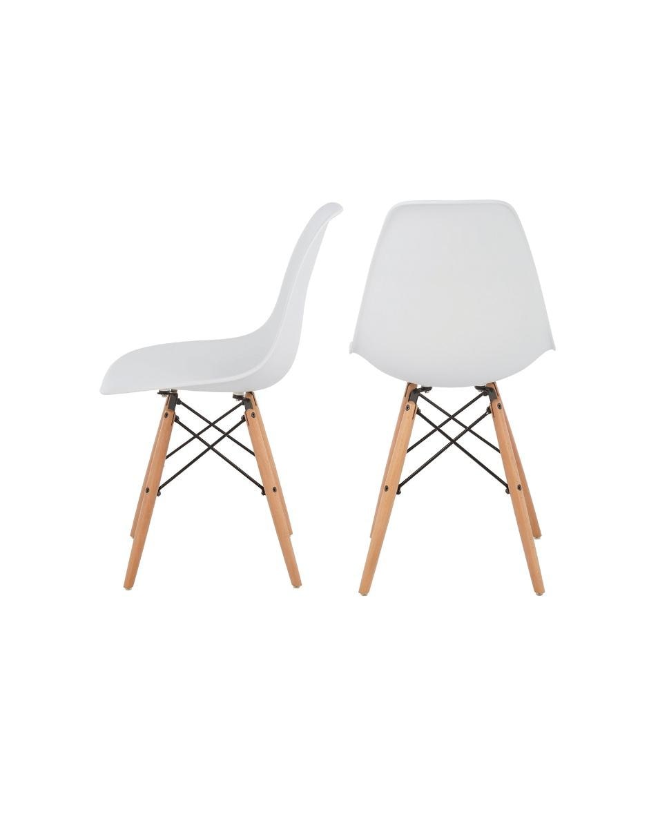 Set de 2 sillas Oslo de plástico 2