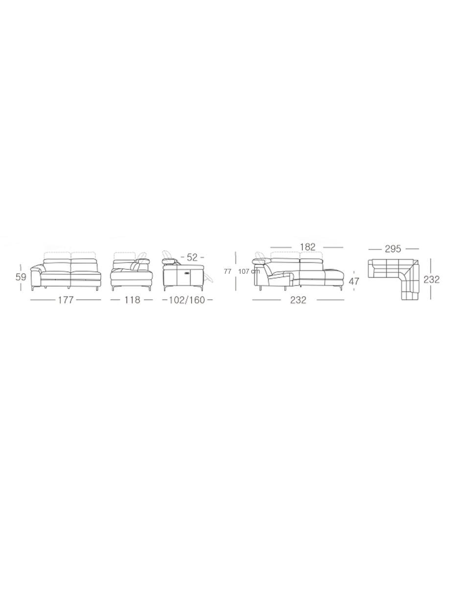 Sala modular Ausven Bonded de vinipiel 11