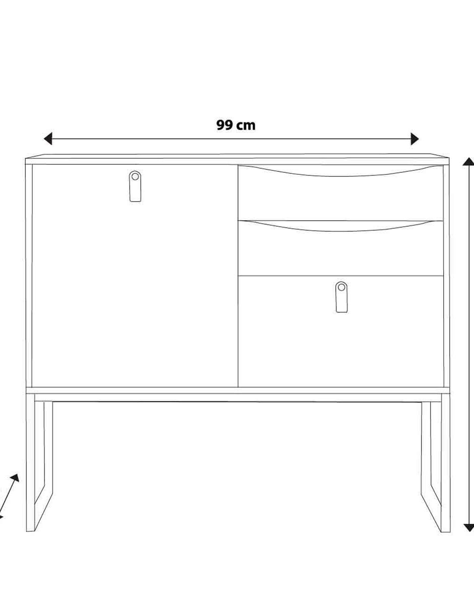 Bufetero de MDF 3