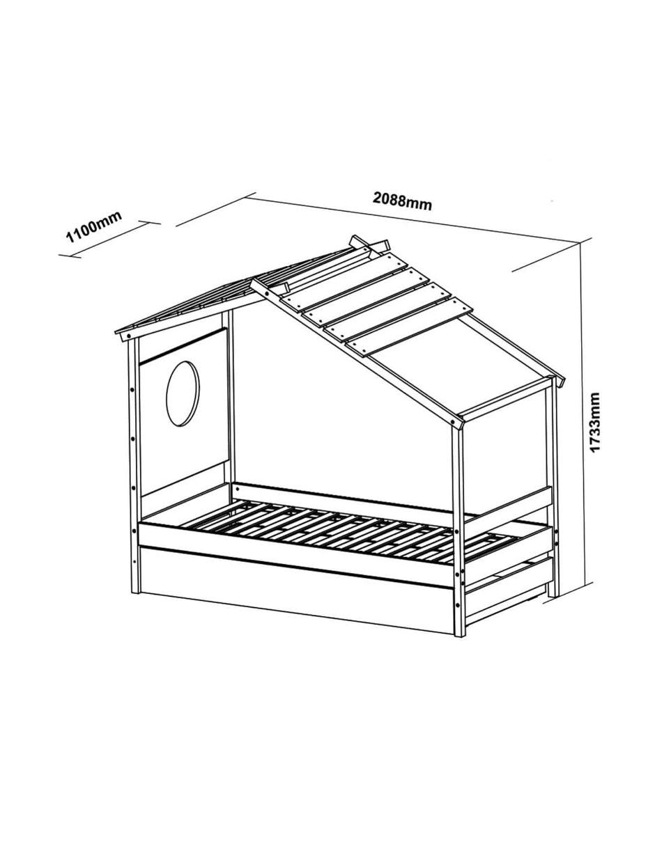 Litera de MDF 2