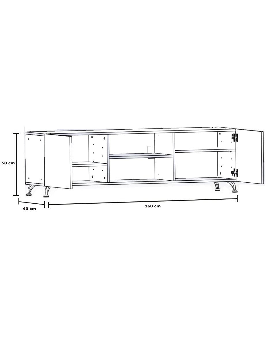 Mueble de tv de melamina 3