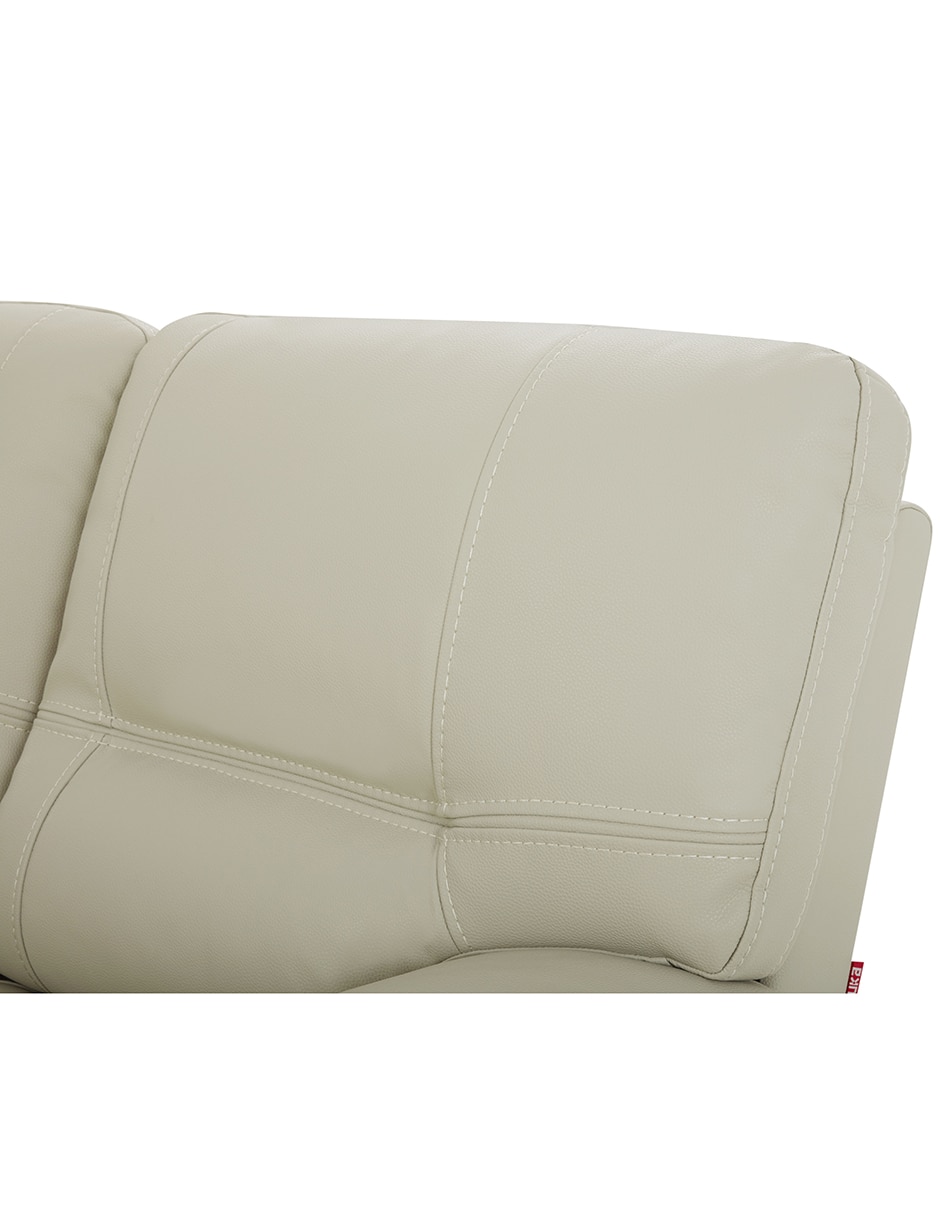 SOFÁ MONACO CE PIEL/VINIL, BEIGE
