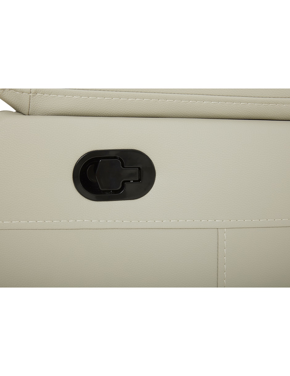 SOFÁ MONACO CE PIEL/VINIL, BEIGE