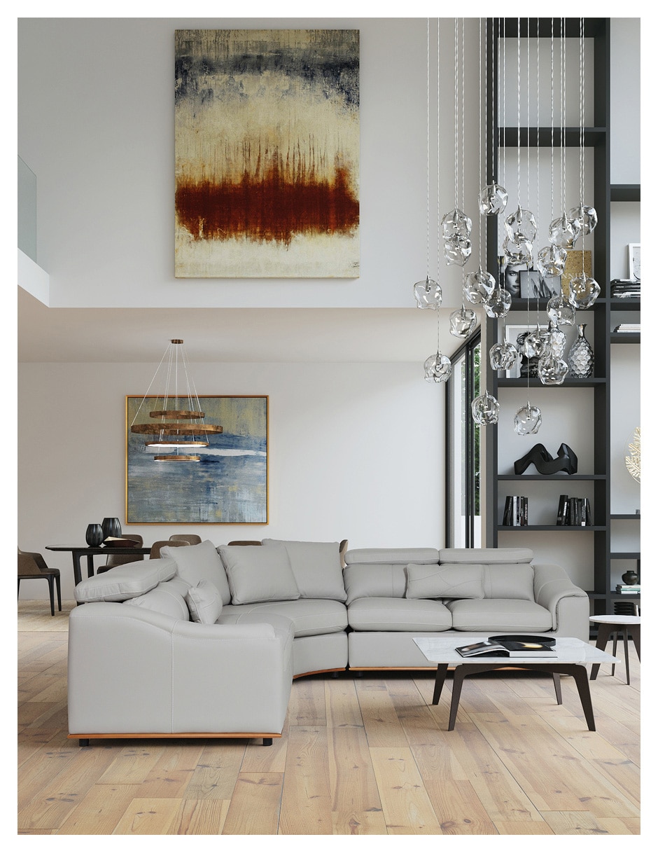 SALA MODULAR MUSIC SILVER, PLATA
