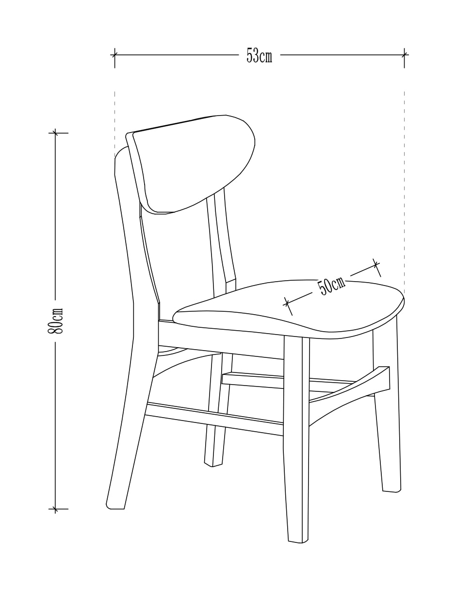 Silla Lynette de vinipiel 5