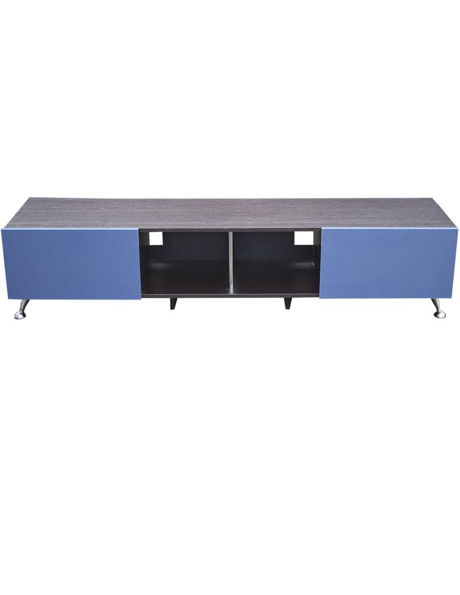 Centro de entretenimiento London 180 cm Parota Mueble para TV de 77 pulgadas Centro de entretenimiento London 180 cm Parota Mueble para TV de 77 pulgadas