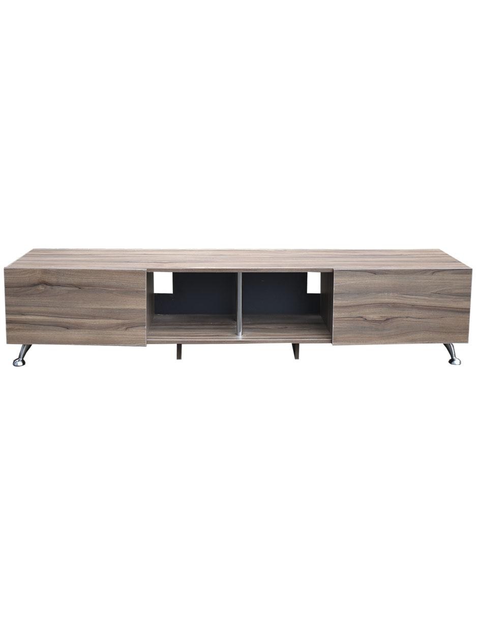 Centro de entretenimiento London 180 cm Parota Mueble para TV de 77 pulgadas Centro de entretenimiento London 180 cm Parota Mueble para TV de 77 pulgadas