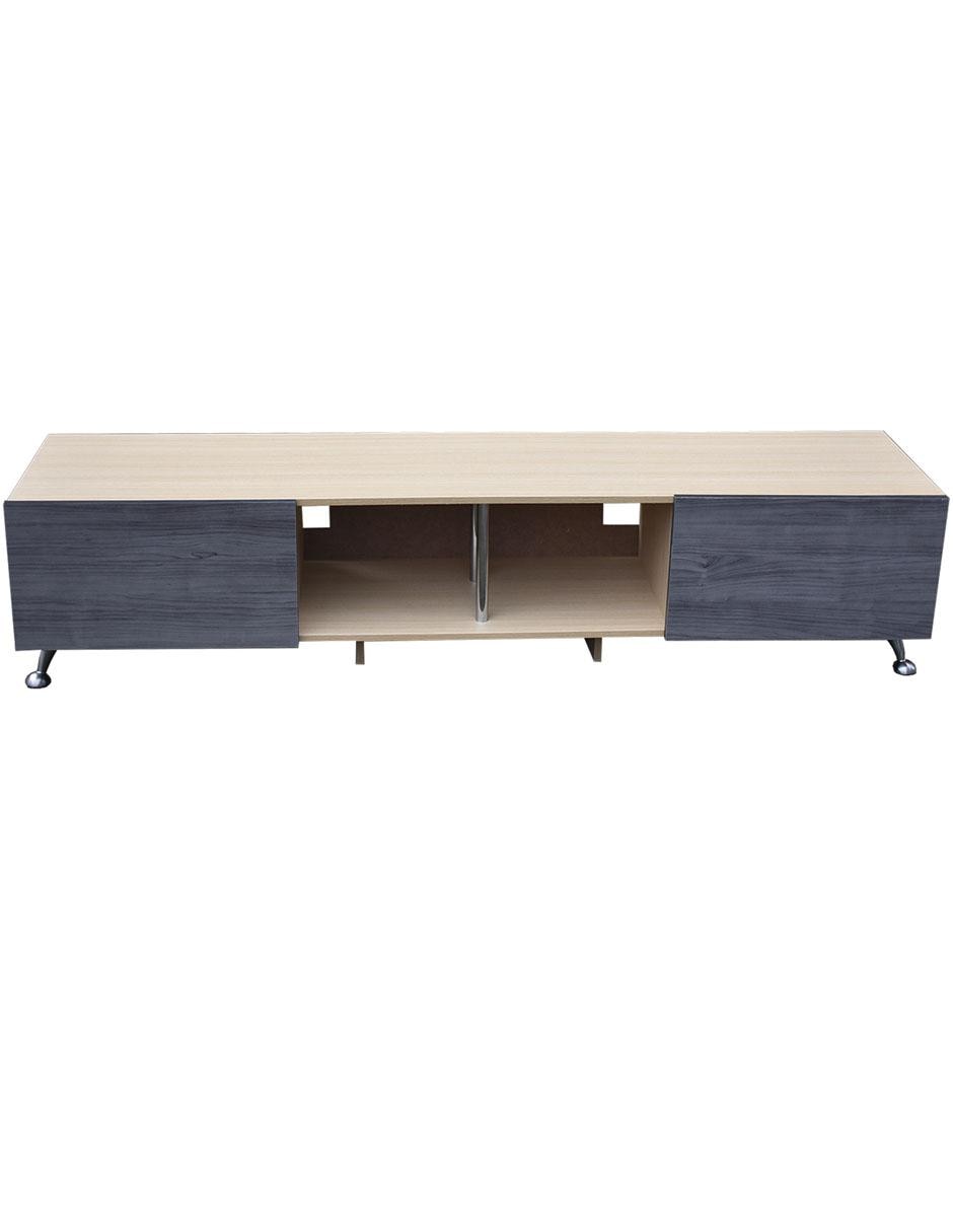 Centro de entretenimiento London 180 cm Parota Mueble para TV de 77 pulgadas Centro de entretenimiento London 180 cm Parota Mueble para TV de 77 pulgadas