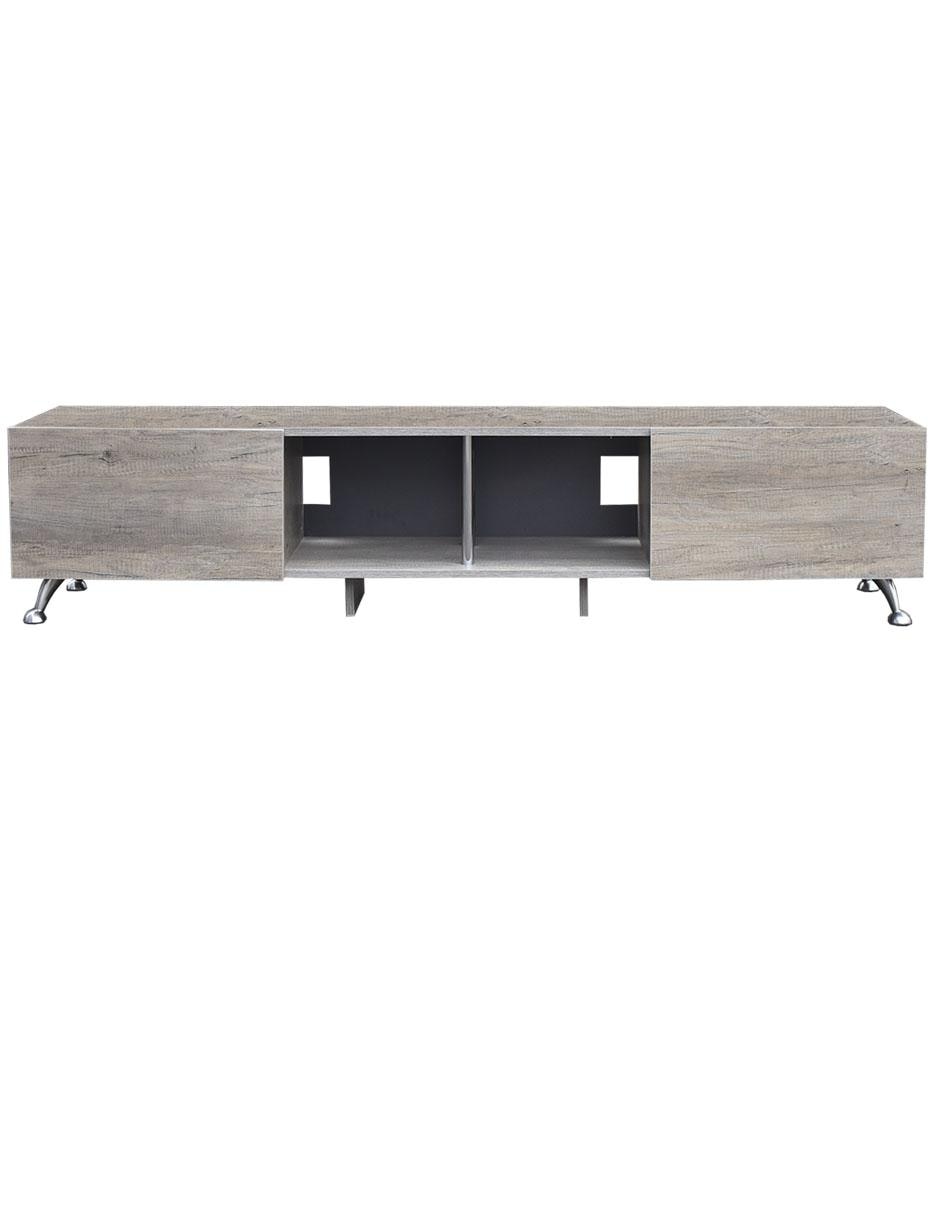 Centro de entretenimiento London 180 cm Parota Mueble para TV de 77 pulgadas Centro de entretenimiento London 180 cm Parota Mueble para TV de 77 pulgadas
