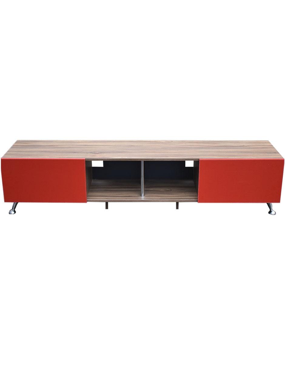 Centro de entretenimiento London 2 m Rustik Wood Mueble para TV de 90 pulgadas Centro de entretenimiento London 2 m Rustik Wood Mueble para TV de 90 pulgadas