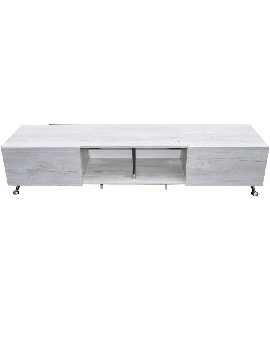 Centro de entretenimiento London 2 m Rustik Wood Mueble para TV de 90 pulgadas Centro de entretenimiento London 2 m Rustik Wood Mueble para TV de 90 pulgadas