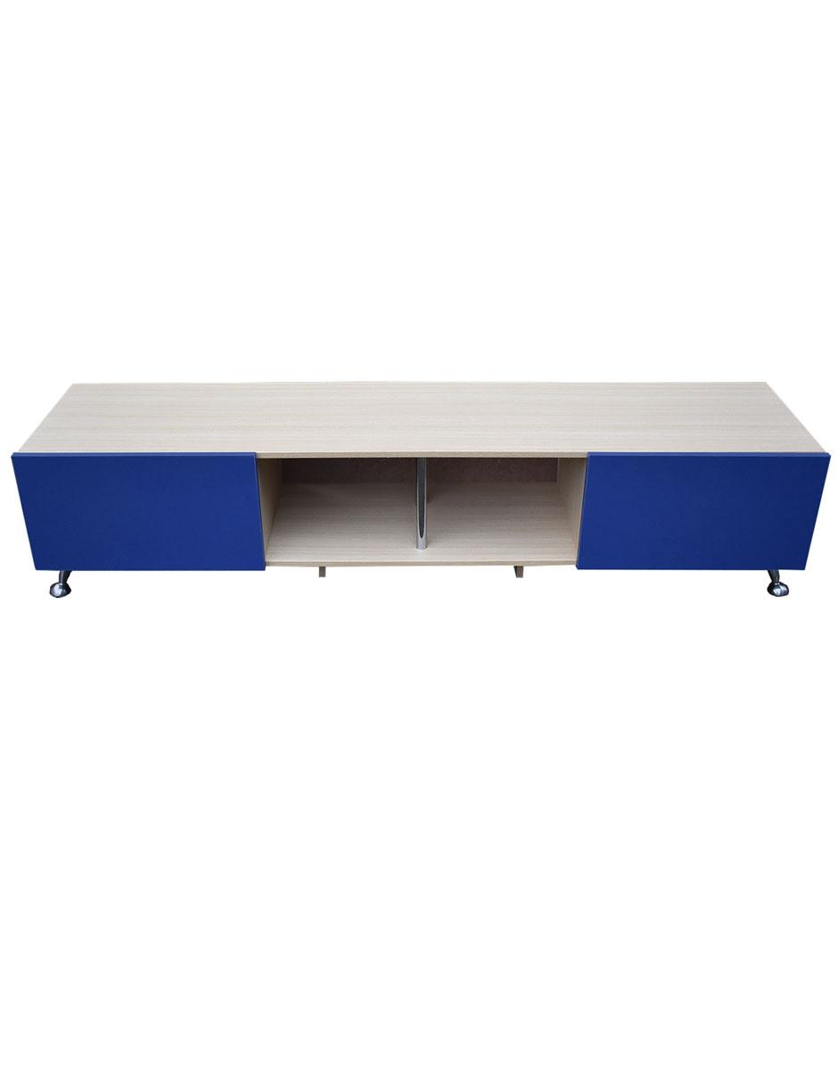 Centro de entretenimiento London 2 m Rustik Wood Mueble para TV de 90 pulgadas Centro de entretenimiento London 2 m Rustik Wood Mueble para TV de 90 pulgadas