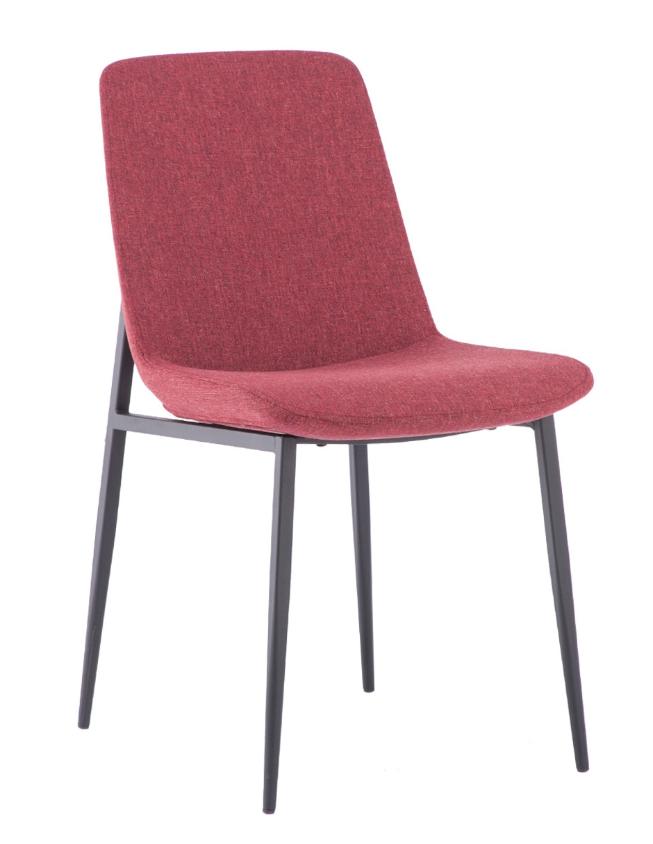 SILLA KEY RE TELA, ROJO