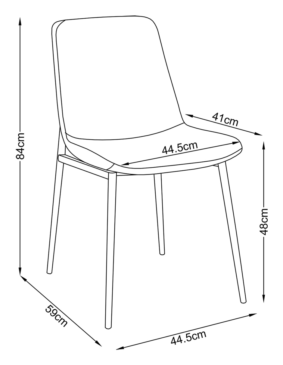 Silla Key de tela 10