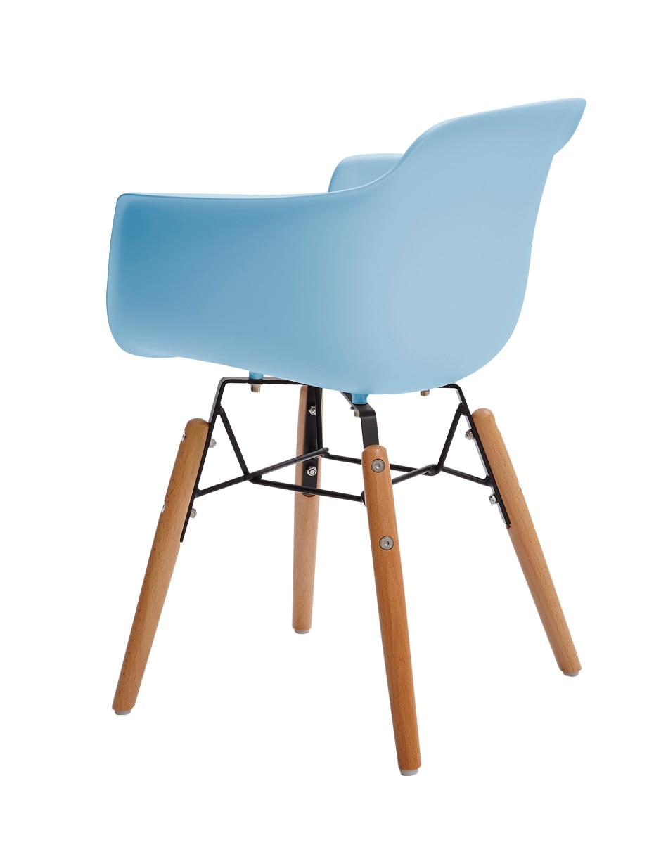 SILLA MINI OLIVIA*RE* PLÁS, AZUL CLARO