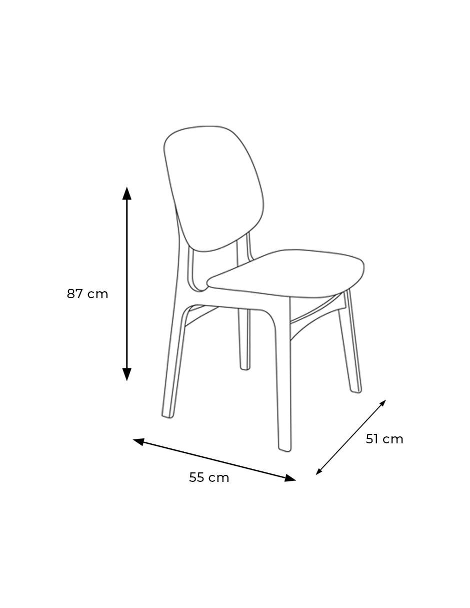 Silla 4 piezas KILI 5