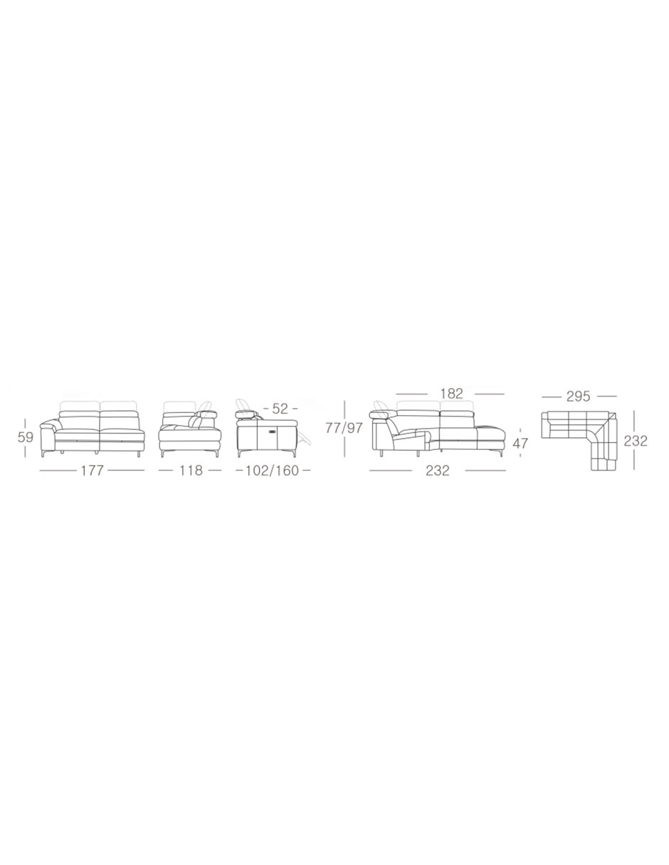 Sala modular de piel 14