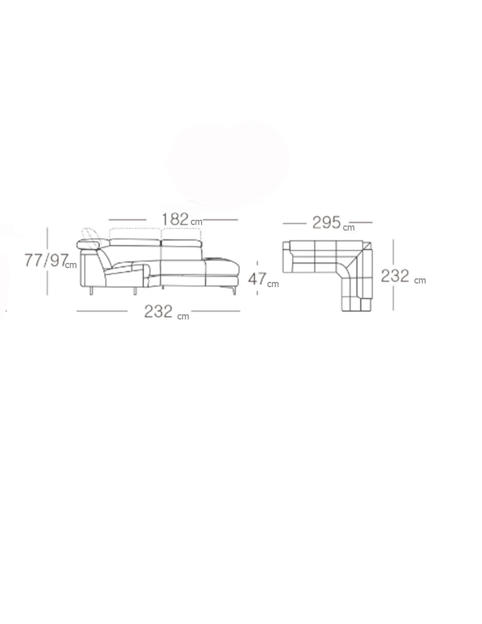 SALA MODULAR AUSVEN*CE, DERECHO, NEGRO