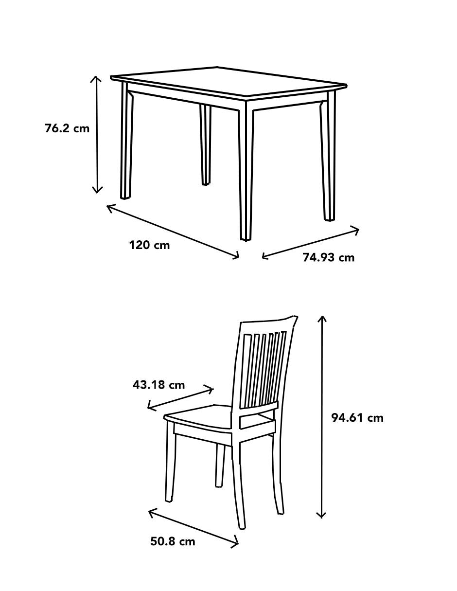 Comedor para 4 personas 2