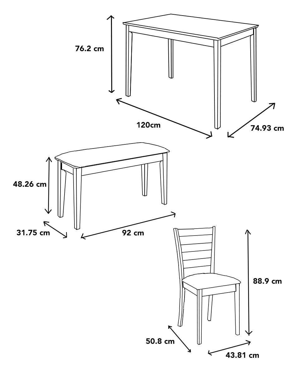 Comedor Okume para 5 personas 6