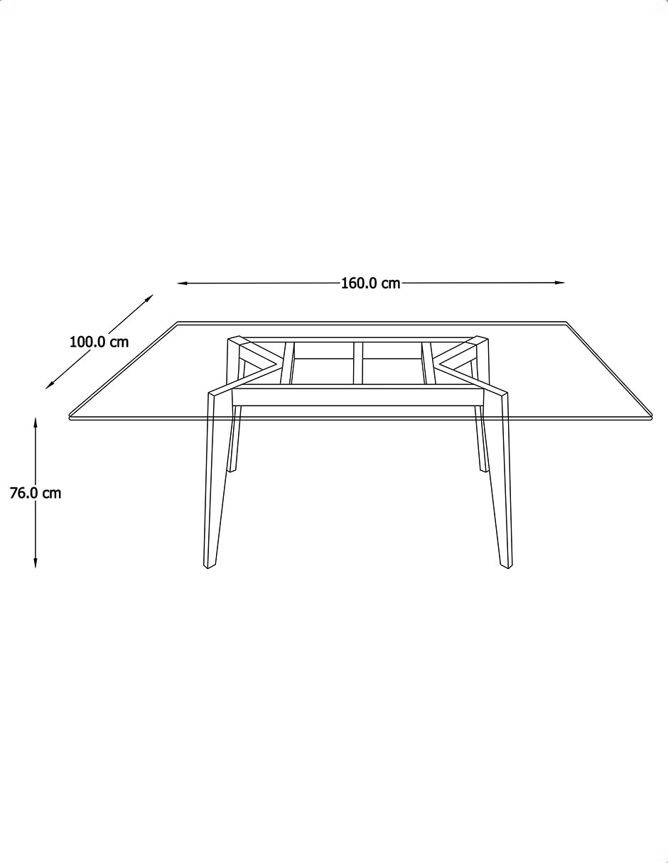 Mesa de comedor Balzac 7