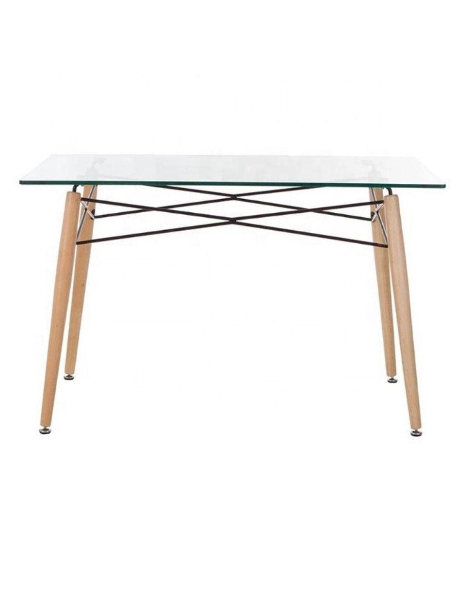 Mesa de comedor de Cristal 2