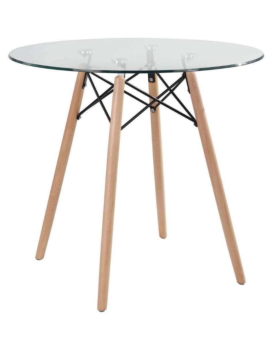 Mesa de comedor de Cristal 2