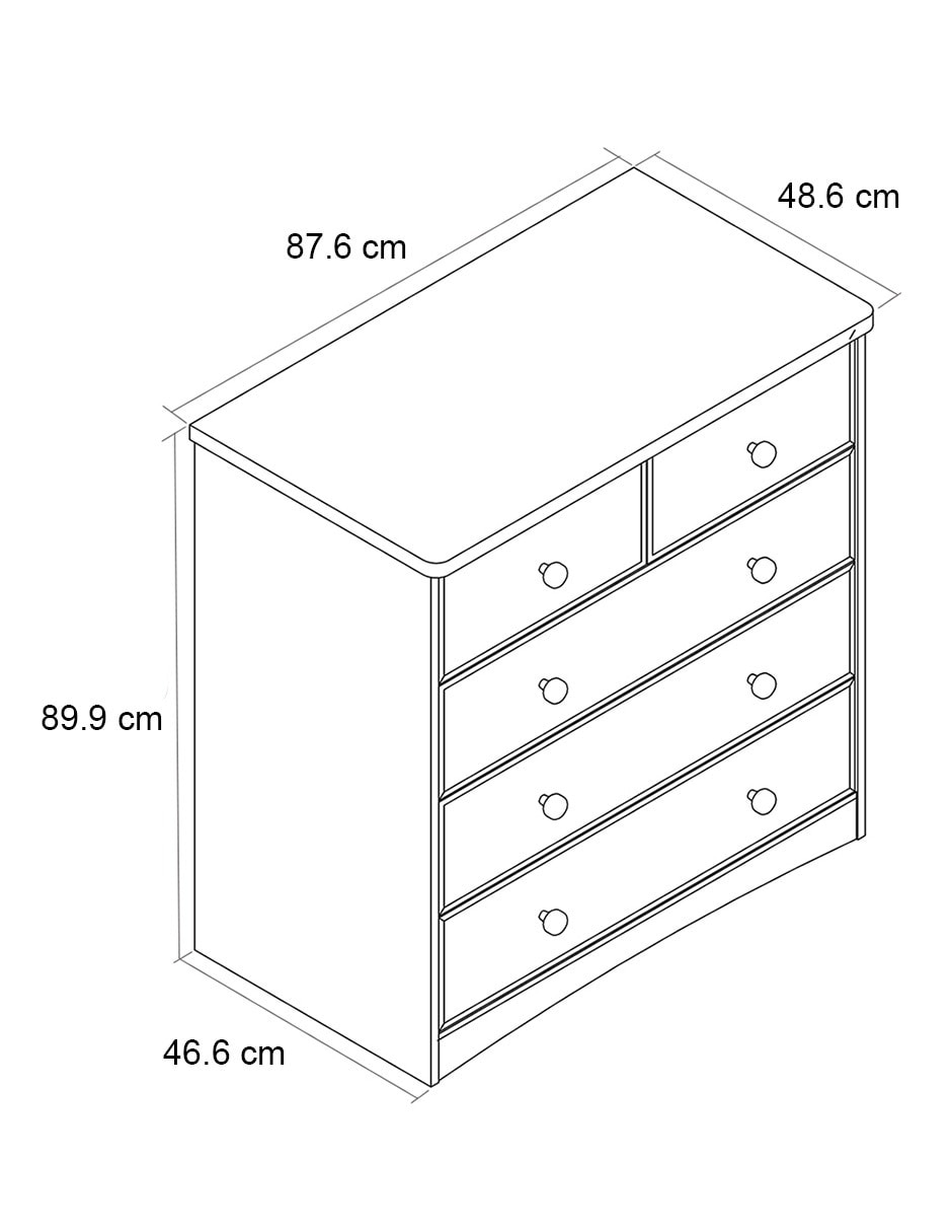 Cómoda Apolo de madera 12